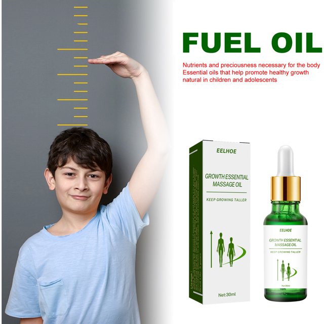 aceite de crecimiento de altura Masaje de pies, cuidado de la altura del cuerpo, crecer más alto y crecer más alto, 30 ml kaili Sencillez