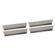 thumbnail image 5 of Paquete de 4 canaletas de aluminio para canaletas de lluvia, desviadoras de agua de lluvia, con protección contra salpicaduras y 32 tornillos para techo, 5 of 15