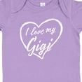 thumbnail image 4 of Inktastic I Love My Gigi in White Chalk Heart Boys or Girls Baby Bodysuit, 4 of 5