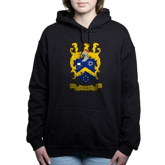 CafePress - Pi Alpha Phi Colored Crest Sweatshirt - Pullover Hoodie, Classic & Comfortable Hooded Sweatshirt