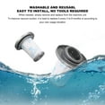 thumbnail image 3 of Vacuum Cleaner Filter, Efficient Cleaning Washable Vacuum Cleaner Foam Filter 2Pcs  For TY9890, 3 of 8