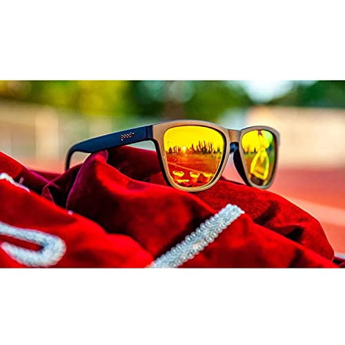 Goodr Unisex Running Polarized Sunglass, Black