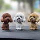 thumbnail image 4 of Car Interior Simulation Shaking Head Dog Decor, Car Interior Dashboard Ornament Home Office Decor(Fadou), 4 of 5