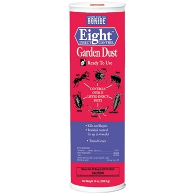 Bonide Eight Garden Dust Insect Killer - Insecticide Powder for