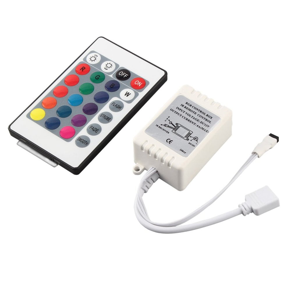 rgb control box ir remote control input voltage dc12v
