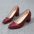 thumbnail image 6 of Wensltd Women's Pointed Toe Comfortable Work Shoes for Party Office Wear Stylish Heels for Women, 6 of 9