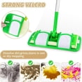 thumbnail image 3 of CHUANK 2 Pcs Tampons de Vadrouille Réutilisables Compatibles avec Swiffer Sweeper Mop Tampons Humides Recharges Tampons Secs Têtes de Vadrouille de Rechange pour Nettoyage Multi‐surfaces Humide et à Sec, 3 of 7