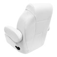 thumbnail image 4 of Wise 3126-784 Premier Series High Back Pontoon Reclining Helm with Flip Up Arm Rests, Brite White, 4 of 6