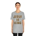 thumbnail image 4 of Jesus Is King T-shirt Leopard Print Jesus Is King Shirt Cheetah, 4 of 10