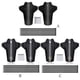 thumbnail image 5 of Advancent Guardabarros de bicicleta de plástico ultraligero guardabarros de bicicleta Mountain Road Bike Wing para accesorios de bicicleta delantero + Ciclismo etiqueta de oro Advancent OD001154-03B, 5 of 6