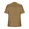 thumbnail image 5 of Wlynlyn Womens Tops Short Sleeve Shirts Button down V Neck T Shirts Plus Size Blouses Solid Color Tees, 5 of 5