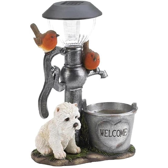 Animal Lawn Lamp,Garden Colorful Cat Statue Light for Patio Balcony Yard Lawn Pathway Vegetable Patch