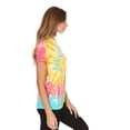 thumbnail image 2 of Daresay Tie Dye Style T-Shirts Women - Fun, Multi Color designs Tops, 2 of 11