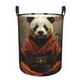 thumbnail image 1 of Fotbe Jungle Meditating Panda Cesto de Ropa con Asas, Cesto Impermeable de Gran Capacidad, Bolsa de Lavado para Dormitorio, Cesto de Ropa con Ruedas y Asas-Small, 1 of 6