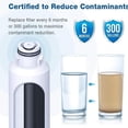 thumbnail image 2 of 1 Pack Refrigerator Carbon Filter Water Purifier Replacement for Samsung Natural Alternative DA29-00020B, 2 of 5