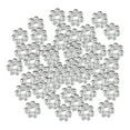 thumbnail image 3 of 100pcs Metal Shaped Spacer Beads for Jewelry Making and Craft Making Accessories, 3 of 9