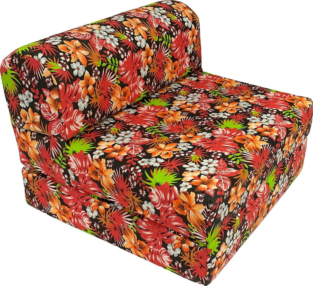 Foldable Sofa Couches 6x48x72 Purple Full Sleeper Chair Folding Foam Beds 