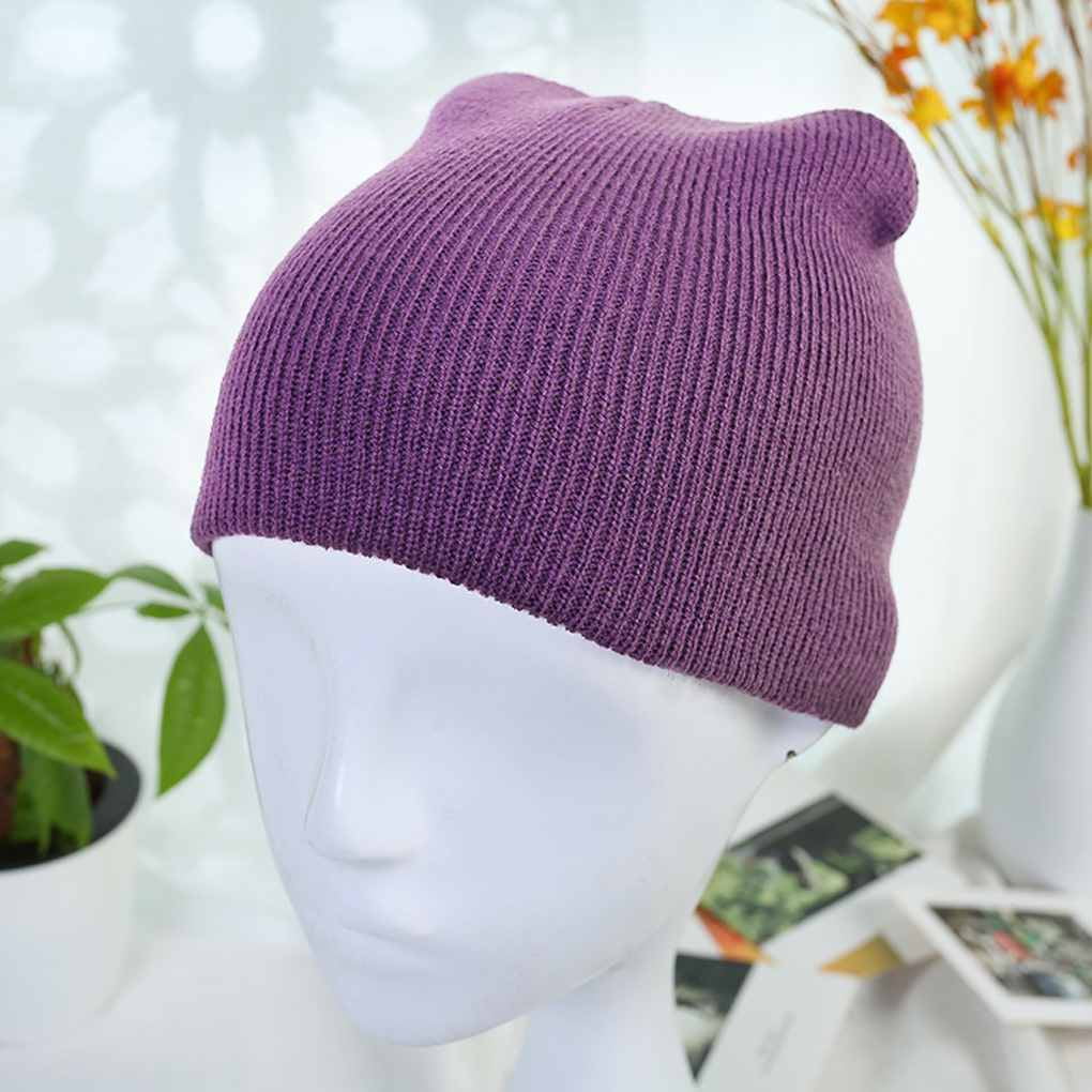 toddler purple winter hat