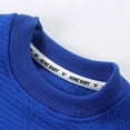 thumbnail image 5 of AHTJRT Sweatsuits for Girls Boys Letter Print Long Sleeve Crewneck Pullover Sweatshirt Pants Outfit Fashion Streetwear 2 Pieces Set Blue 1-2 Years, 5 of 9