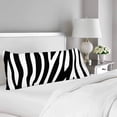 thumbnail image 2 of BSDHOME Zebra Stripes Seamless Pattern Pillow Covers Pillowcase 20x60 inch Body Pillow Case Protector, 2 of 2