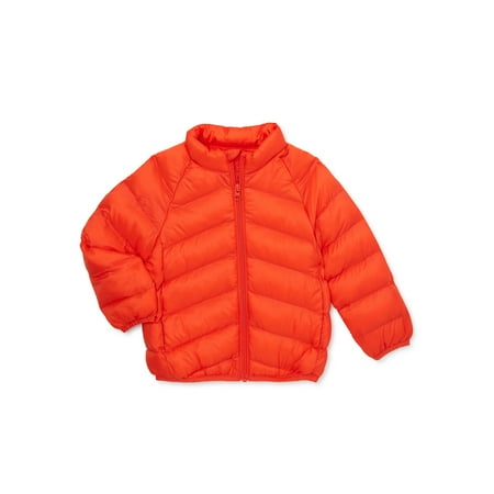

Wonder Nation Baby and Toddler Packable Puffer Jacket Sizes 0/3M-5T
