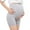 Gray, variant on FRSASU Women Plus Size ,Women'S High-Waist Belly Lift Pregnant Women Adjustable Lace Maternity Shorts