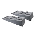 thumbnail image 4 of Colaxi 2Pcs Automotive Leveling Ramps Stabilizer on Uneven Ground 3 Steps Raising Auto Anti Slip Sturdy Car Wheel Chocks Car Ramps, 4 of 8