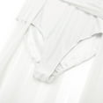 thumbnail image 7 of Alvivi Women's Turtleneck Sequined Overlay Tulle Maxi Skirt Ballet Dance Dress White Medium, 7 of 7
