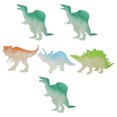 thumbnail image 4 of 6pcs Mini Simulation Dinosaur Models Noctilucence Dinosaur Toys (Random Style), 4 of 7