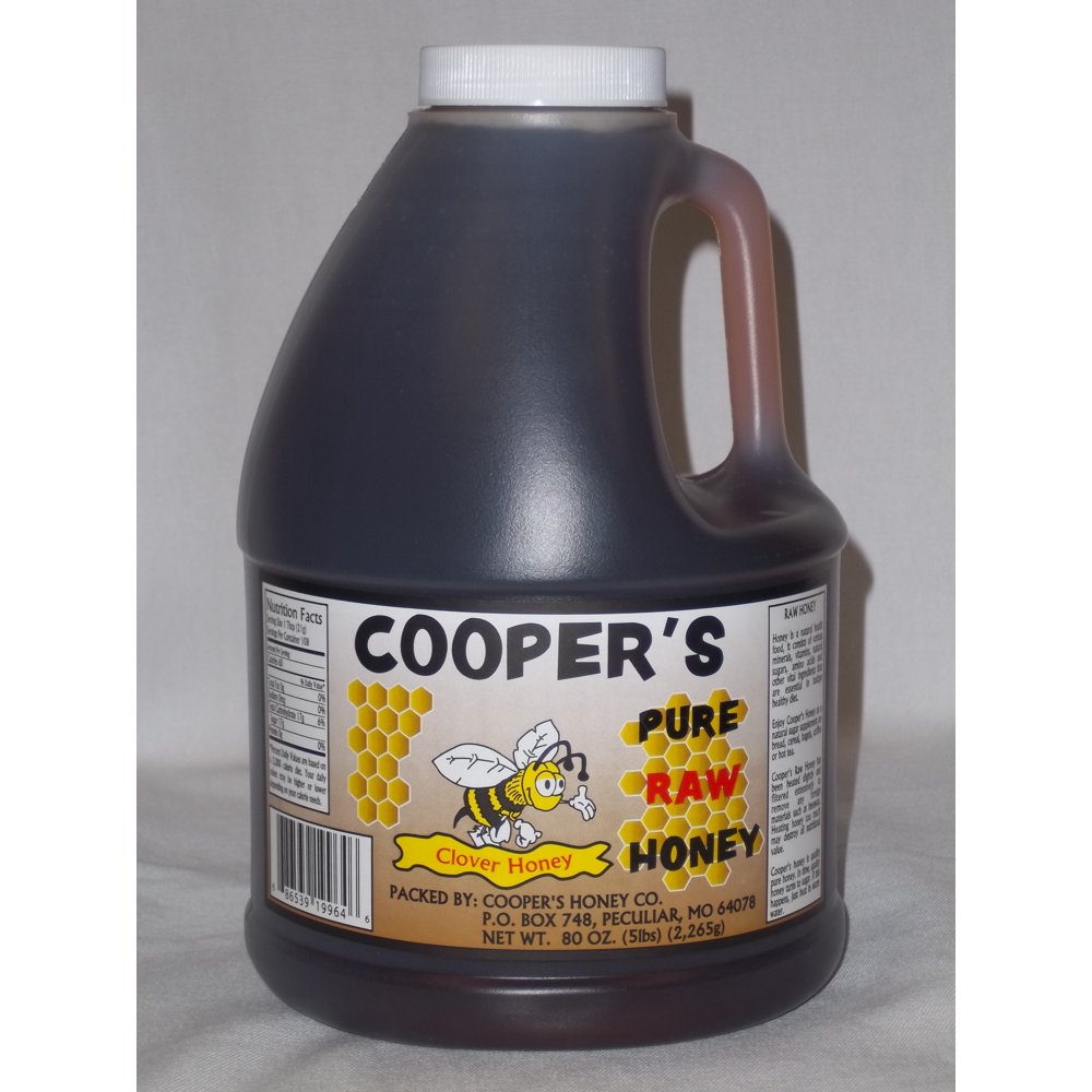 Coopers Honey Co Pure Raw Honey, 80 oz