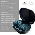 thumbnail image 5 of Audífonos TWS VAK TI8S gancho Bluetooth con indicador LED MANOS libres, 5 of 5