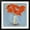 Black Frame, variant on Art.com Orange Poppy Impression I Art Print by Victoria Borges, 16" x 16"