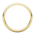thumbnail image 2 of 10k Yellow Gold 3mm Polished Light Comfort Fit Band Ring - 2.5 Grams - Size 8, 2 of 2