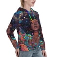 thumbnail image 6 of Kdxio Cosmic Garden Woman Portrait Print Womens Oversized Hoodies Sweatshirts Hooded Pullover Tops Sweaters Casual-Medium, 6 of 7