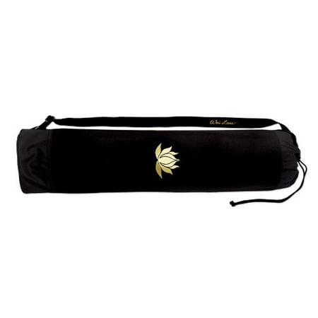 Wai Lana Yoga and Pilates Lotus Tote, Black/Gold