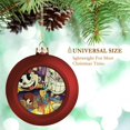 thumbnail image 3 of Cuphead Game Christmas Balls Sparkling Christmas Tree Hanging Ornaments Party Home Decor Xmas Christmas Gifts, 3 of 8