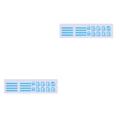 thumbnail image 2 of Riwesomey Etiqueta engomada del interruptor de la ventana del coche Calcomanías de botones de elevación universales luminosas Suministros de Type1 NO1, 2 of 6