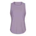 thumbnail image 1 of Camiseta de yoga de primavera y verano, blusa sin mangas para mujer, blusa de yoga holgada, transpirable y de secado rápido, 1 of 6