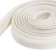 thumbnail image 5 of Protectores de cable de aislamiento Uxcell, manga de fibra de vidrio blanca de 3.3 pies y 8 mm de alta temperatura, 5 of 5