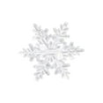 thumbnail image 2 of Adornos translúcidos azules de copo de nieve para árbol de Navidad - Conjunto de colgantes acrílicos coloridos para decoración navideña, fiesta y boda, 2 of 6