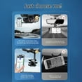 thumbnail image 3 of Rotatable and Retractable Car Phone Holder -Multifunctional Car Rearview Mirror Phone Holder 360 Degree Rotatable Rear View Mirror Phone Mount for All Mobile Phones, 3 of 9