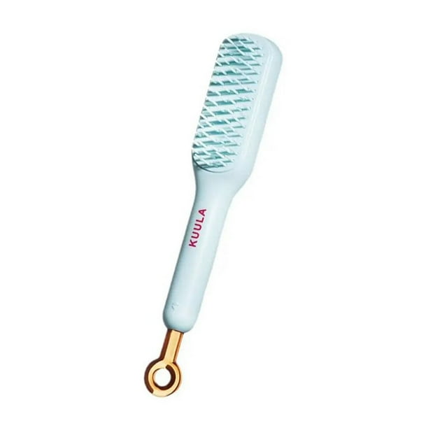 Peine retráctil, cepillo autolimpiable para el cabello, peine masajeador para alisar el cabello