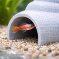 thumbnail image 6 of Aquarium Cave Decoration,Fish Shrimp Cave House for Tank Bottom | Transparent Smooth Safe Shelter For Small Aquatic Creatures | Fish Tank Scene Layout, 6 of 8