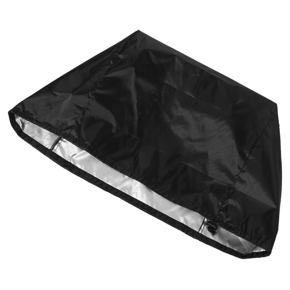 ETEREAUTY Black Oxford Cloth Ice Machine Sleeve for Kitchen Use with Easy Maintenance and Instant Installation