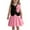 Pink-06, variant on Owordtank Valentine Outfit for Girls: 2-Piece Heart Print Crewneck Long Sleeve Sweatshirt & Sweatpants, Themed Holiday & School Clothing Set