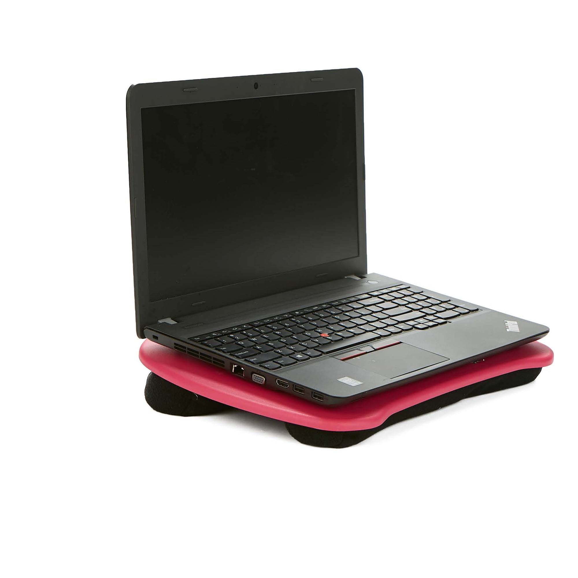 Mind Reader Portable Laptop Lap Desk with Handle, Monitor Holder