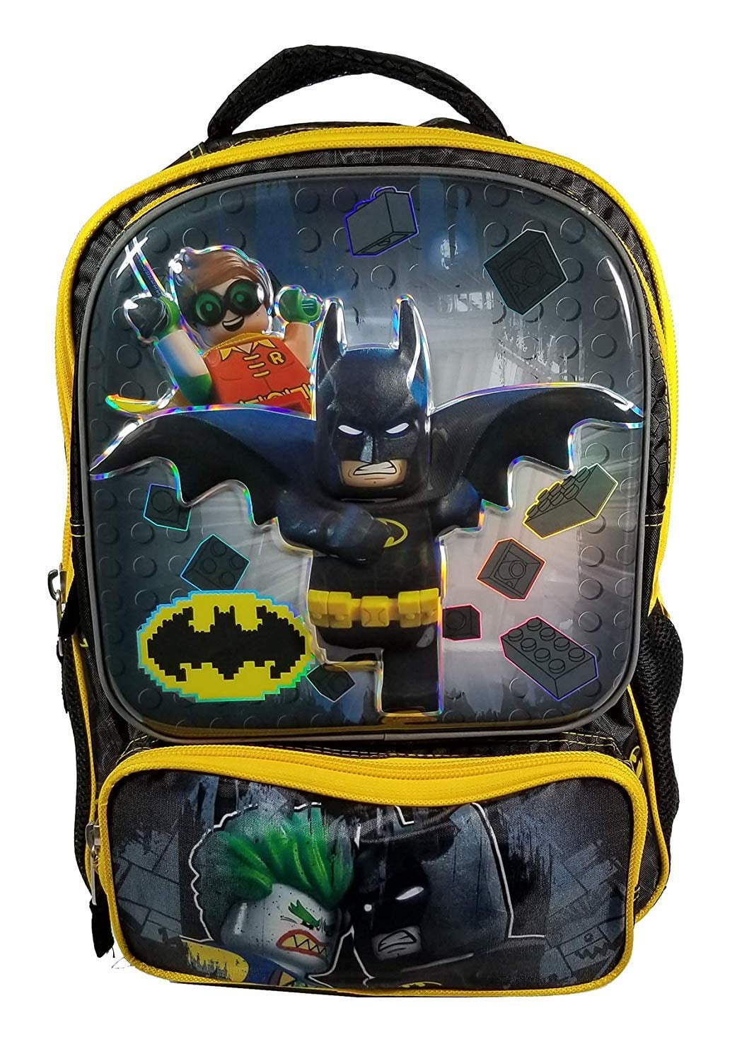 NEW OFFICIAL LEGO Batman The Joker Boys 3D Backpack Rucksack School Bag