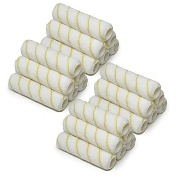 9" Paint Roller Covers - with 3/8" Nap - Lint-free Painting Essential Roller Cover - DIY Home Paint Accessory - 12pc. Value Pack