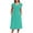 Green, variant on Spring Maxi Dresses for Women Summer 2026 Solid Color Short Sleeve Crew Neck Conservative Dress Regular Fit for Going Out and Party Red XXL