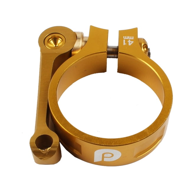 Abrazadera de tija de sillín de bicicleta plegable con Clip de poste de asientos CNC para 33,9mm